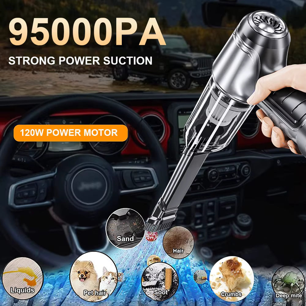 AeroBlast™ Mini 2-in-1 Cordless Vacuum & Detailing Blower