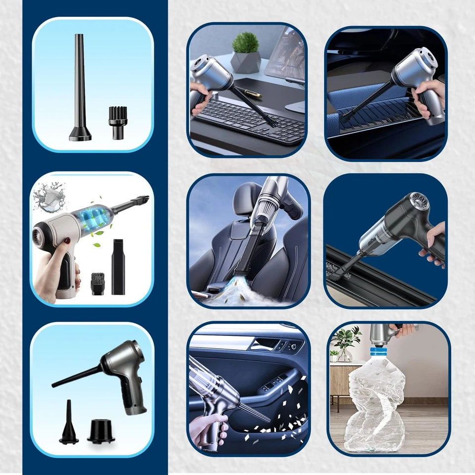 AeroBlast™ Mini 2-in-1 Cordless Vacuum & Detailing Blower